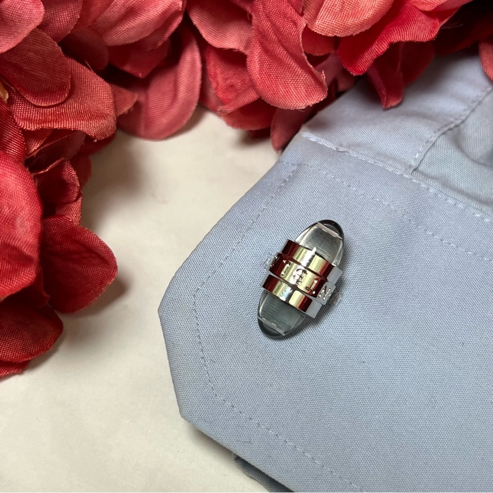 Montblanc Bullet Shape with Floating Star Emblem Cufflinks - Picture 12 of 17